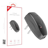 MyBat In - Travel USB Charger Adapter (with IC chips) - BlackMyBat Pro